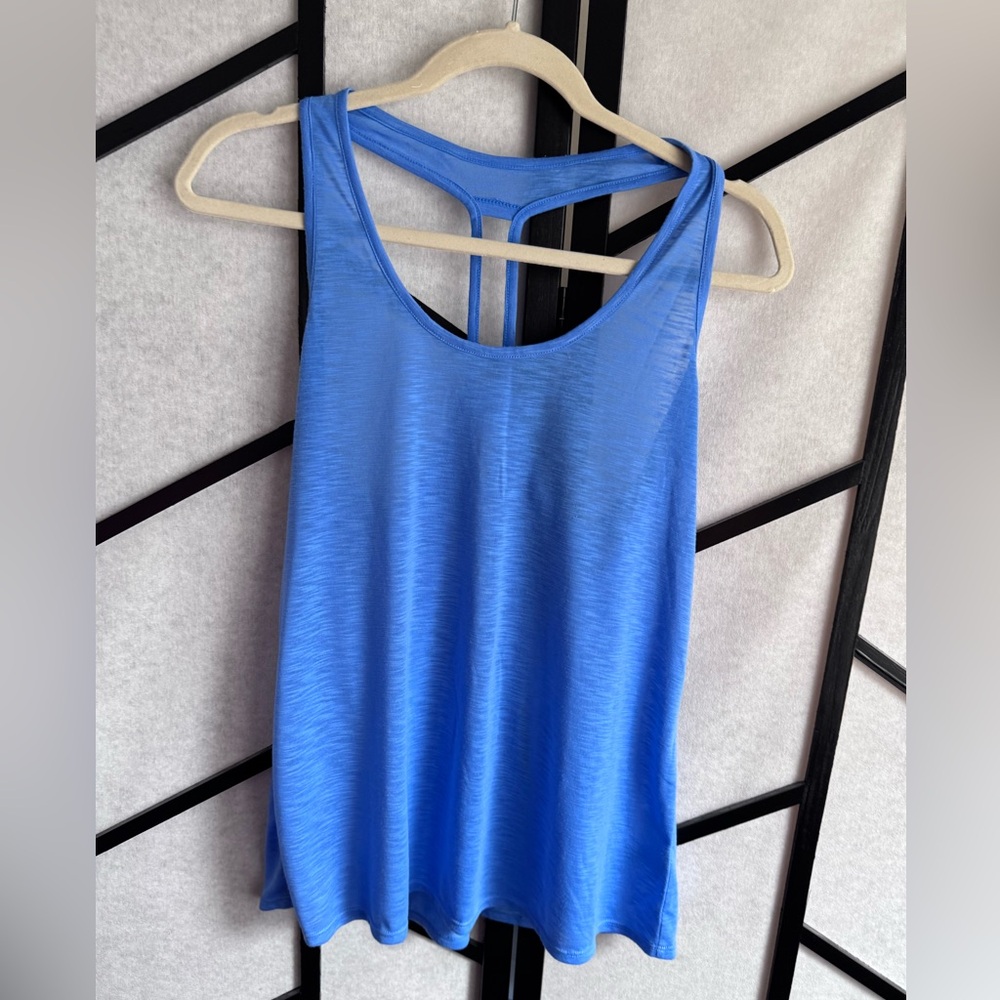 Lilly Pulitzer Vibrant Blue Luxletic Tank Top